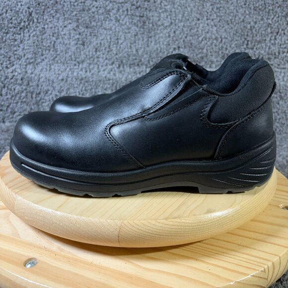Thorogood Safety Boot Thoro-Flex Mens Size 8.5 Black Leather Composite Toe Boot - Picture 1 of 8
